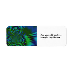 Blue Bird Custom Return Address Label