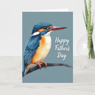 Blue Bird Fathers Day Card