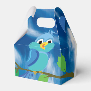 Blue Bird Favour Box