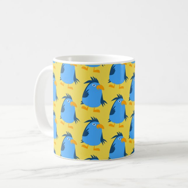 Blue Bird for Kids Coffee Mug (Front Left)