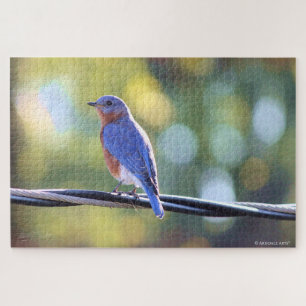 Blue Bird Jigsaw Puzzle