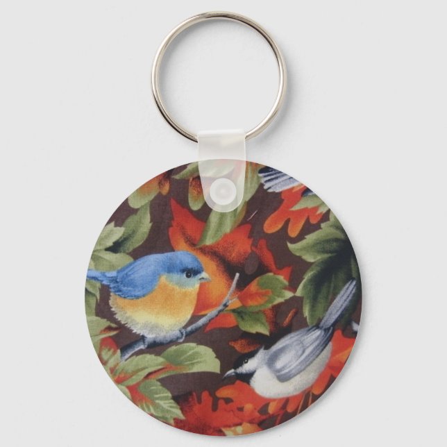 Blue Bird Key Ring (Front)