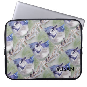 BLUE BIRD LAPTOP SLEEVE