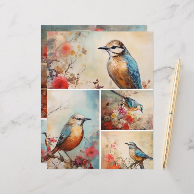 Blue Bird mix (Front/Back In Situ)