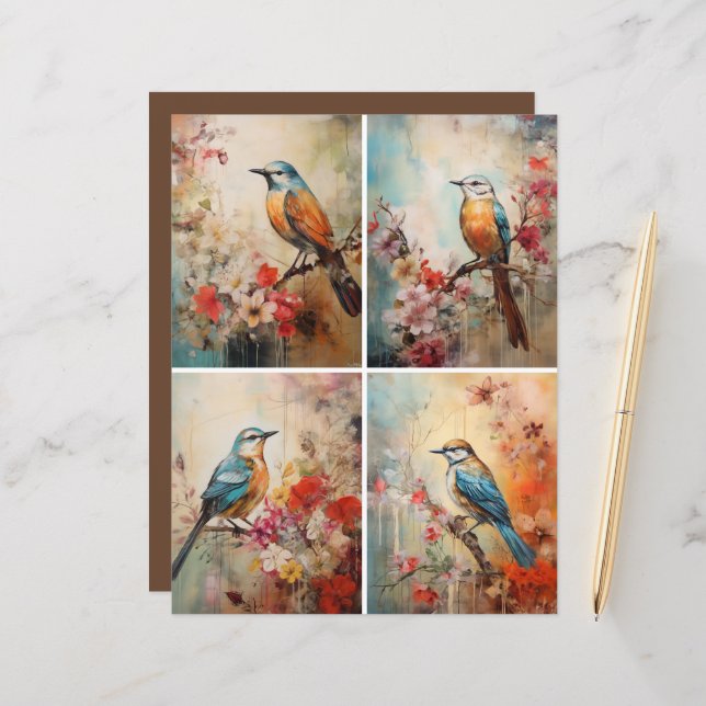 Blue Bird mix (Front/Back In Situ)