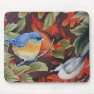 Blue Bird Mouse Pad