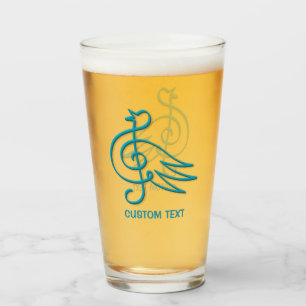 Blue Bird Music Glass