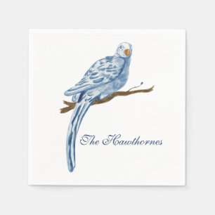Blue Bird Paper Napkins