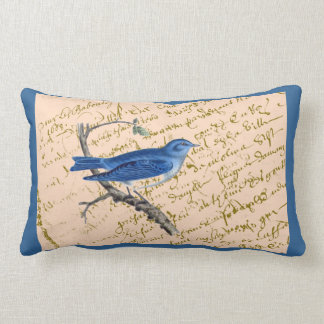 Blue Bird Pillow