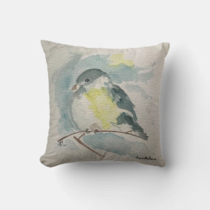 Blue Bird Pillow