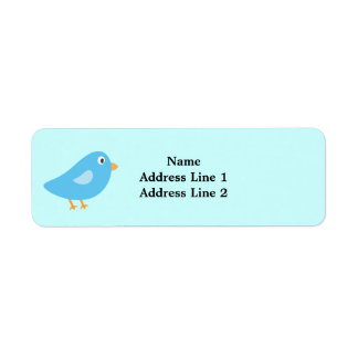 Blue Bird Return Address Labels