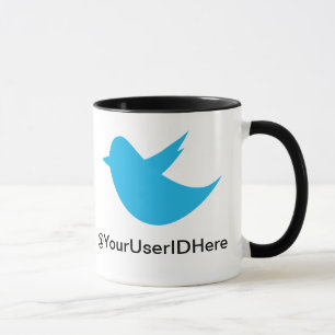 Blue Bird Social Media Mug