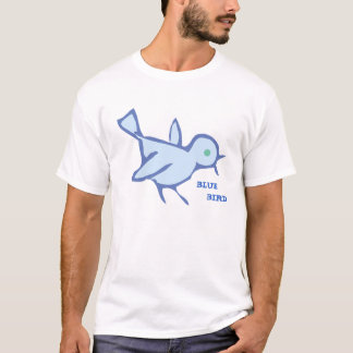 "BLUE BIRD" Womens T-Shirt