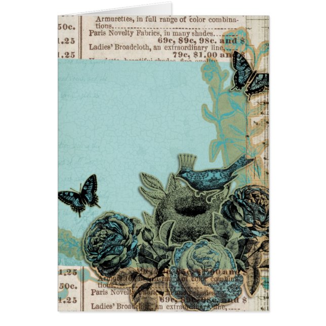 Blue Birds and Roses, Alles Gute Zum Geburtstag (Front)