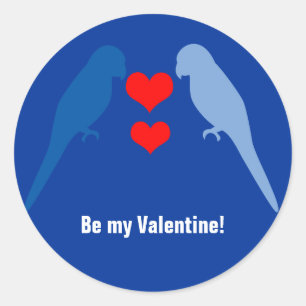 Blue Birds in Love Sticker
