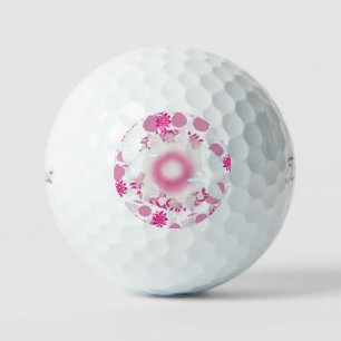 blue Birds Pattern  Golf Balls