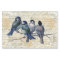Blue Birds Vintage Sheet Music Tissue Paper