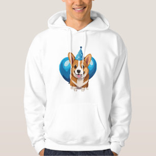Blue Birthday Puppy Classic T-Shirt (1) Hoodie