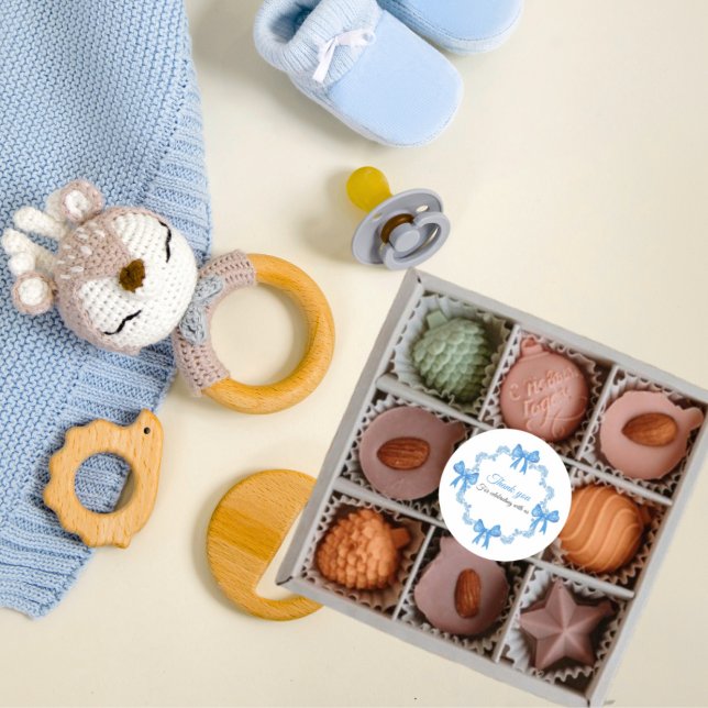 Blue Birthday Thank You Sticker (Creator Uploaded)