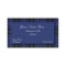 Blue & Black Scottish Tartan Plaid Business Card
