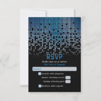 Blue Black Video Game Gamer Bar Mitzvah