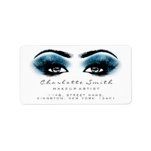 Blue Black White Makeup Lashes Stylst Beauty RSVP Label