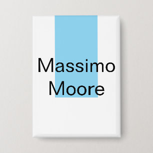 Blue Black White Plain Elegant Own Name
