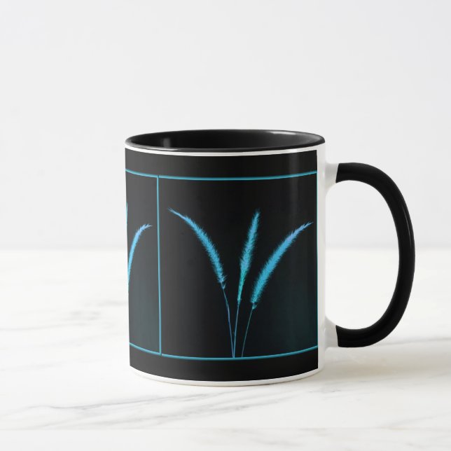 Blue Blades Mug (Right)