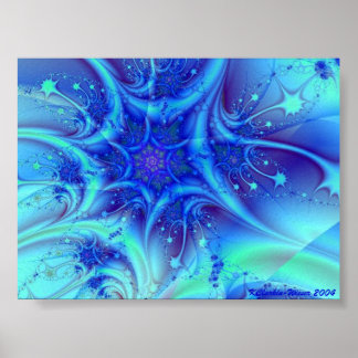 Blue Blast Poster