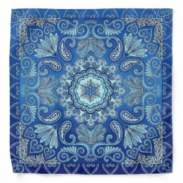 Blue Blend Country Style Bandana