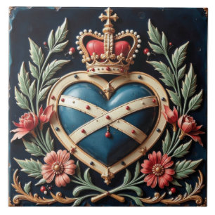 Blue Blood Royale Ceramic Tile