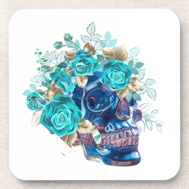 Blue Bloom Requiem Coaster (Front)
