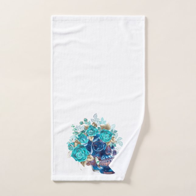 Blue Bloom Requiem Hand Towel (Hand Towel)