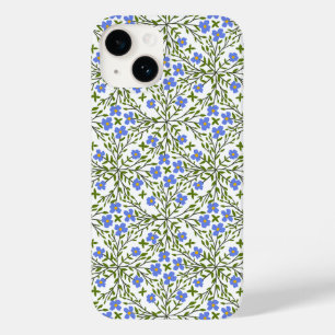 Blue Blooms Ditsy Floral iPhone / iPad case