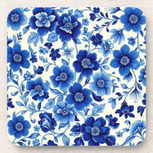 blue blossom cascade coaster