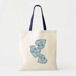 Blue, blue hearts Bag