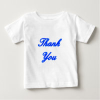 Blue Blue Thank You Design The MUSEUM Zazzle Gifts