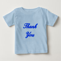 Blue Blue Thank You Design The MUSEUM Zazzle Gifts
