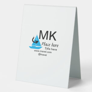 Blue boat black arrow travel agent blog website t