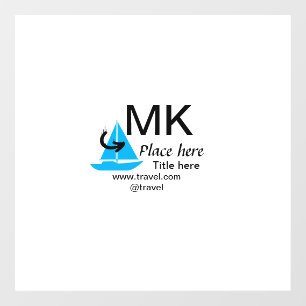 Blue boat black arrow travel agent blog website t
