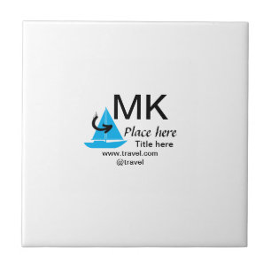 Blue boat black arrow travel agent blog website t ceramic tile