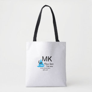 Blue boat black arrow travel agent blog website t tote bag