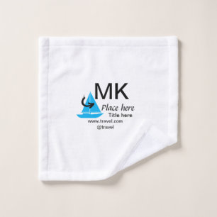 Blue boat black arrow travel agent blog website t wash cloth