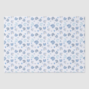 Blue Boho Rainbow Theme Gift Tissue Paper