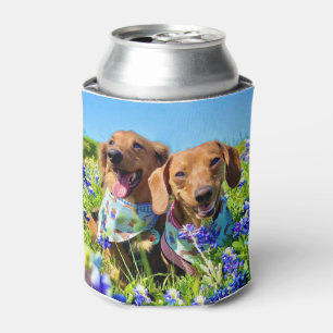 Blue Bonnet Can Cooler