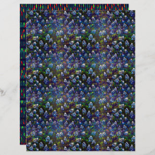 Blue Bonnet small two-sided design 