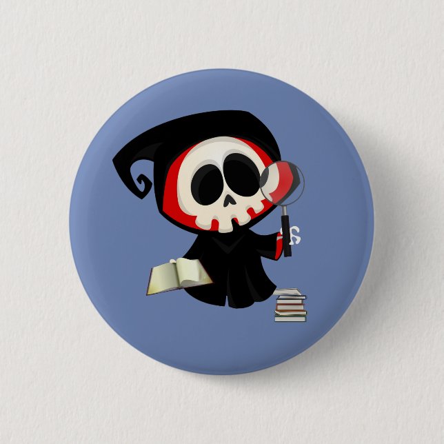 Blue Book Club Button (Front)