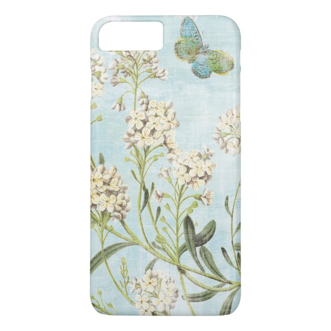 Blue Botanical Case-Mate iPhone Case (Back)