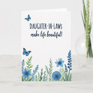 Blue Botanical Mother Card