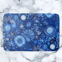Blue Botanical Shibori